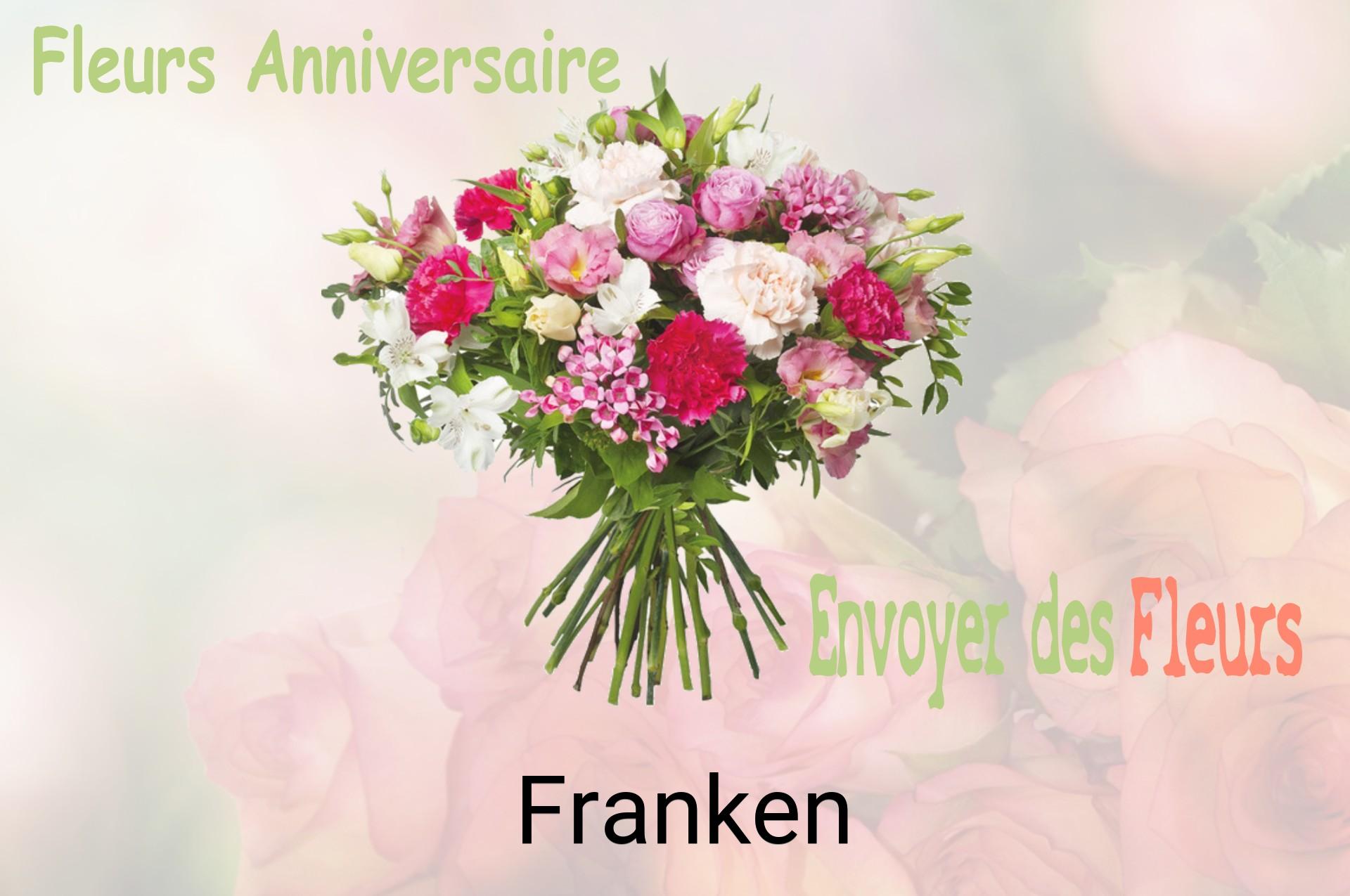 Bouquet de fleurs d’anniversaire livré à Franken