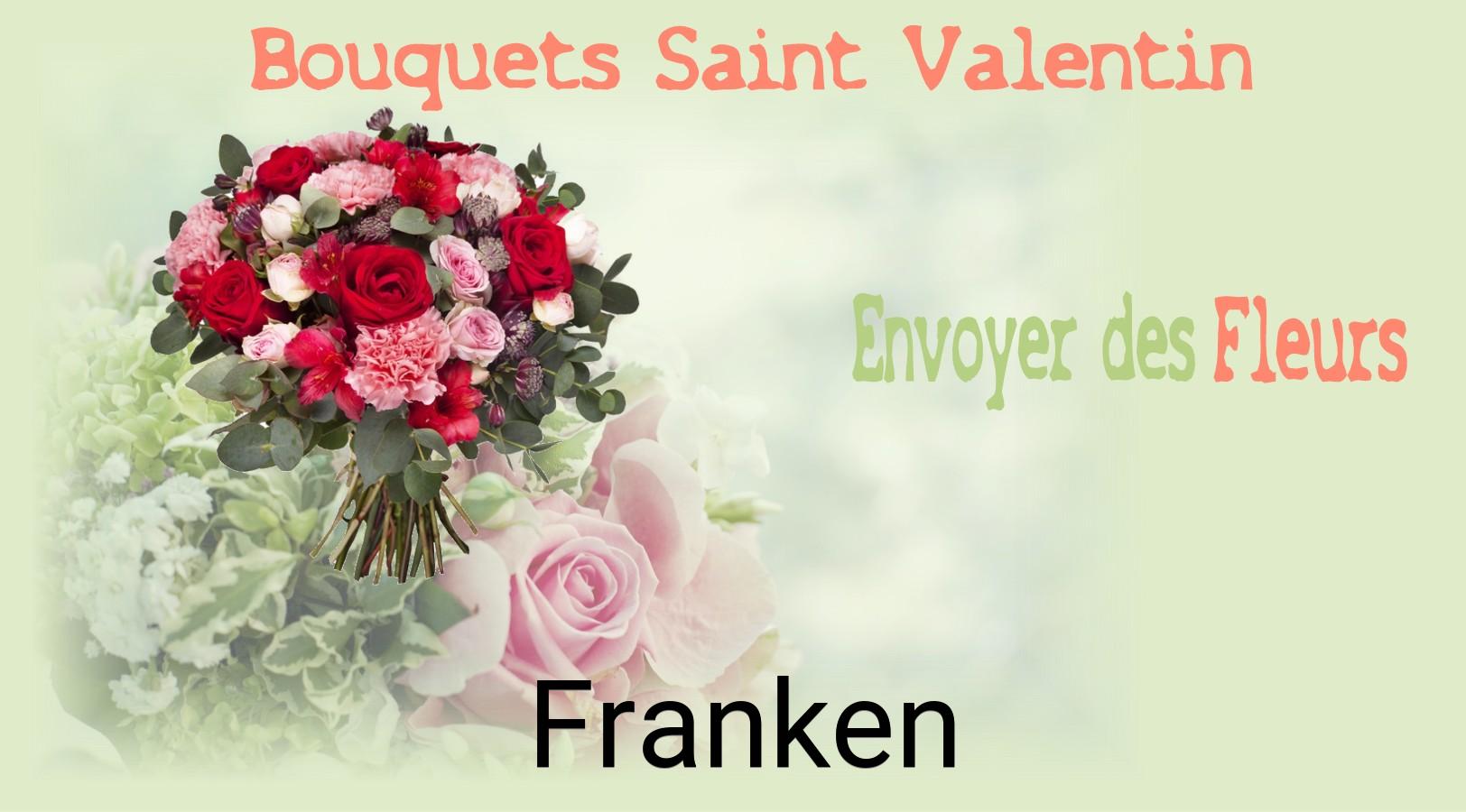 Roses de Saint-Valentin livrées à Franken